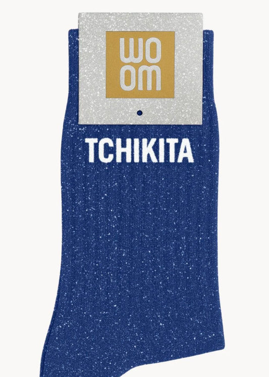 Chaussettes à paillette TCHIKITA ( taille unique)